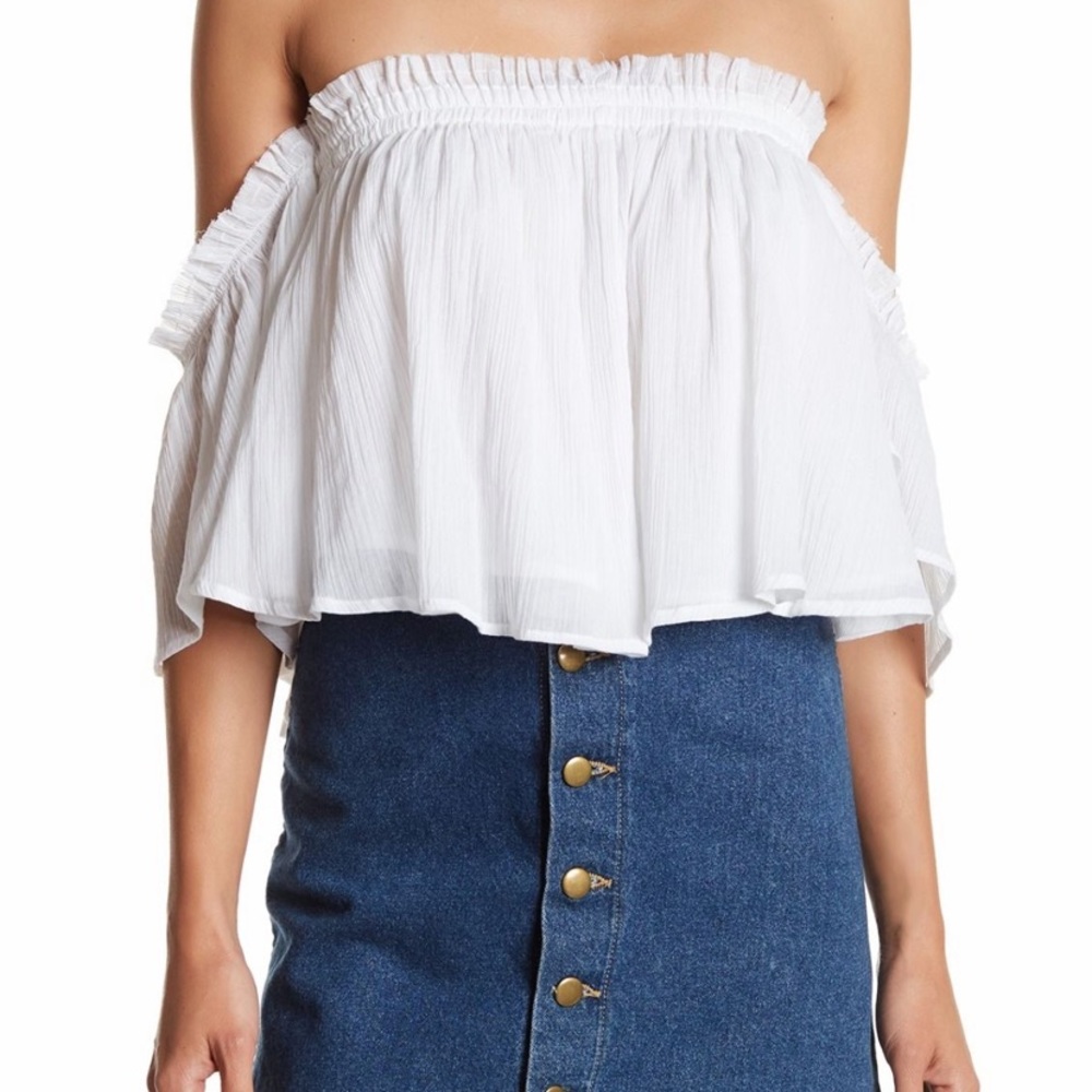 Know One Cares Off Shoulder Top